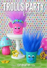Image result for Simple Trolls Birthday Decoration