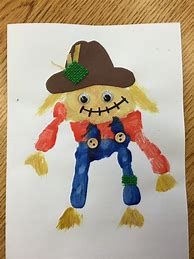 Image result for Handprint Scarecrow