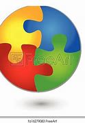 Image result for Circle Puzzle Logo