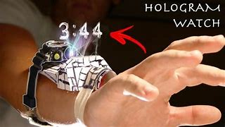 Image result for Image of a Smartwatch Displaying a Holographic Movie