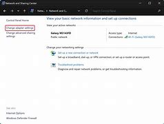 Image result for Change Adapter Settings Windows 1.0