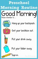 Image result for School Morning Routine Clip Art