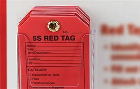 Image result for Red Tag Container
