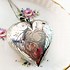 Image result for Large Chunky Sterling Silver Heart Necklace