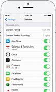 Image result for iPhone Cellular Data Icon