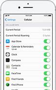 Image result for Cellular Data Icon On iPhone