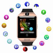Image result for Q18 Smartwatch Gold