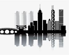 Image result for Hong Kong Skyline Silhouette