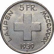 Image result for Five Franc Swiss