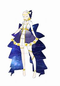 Image result for Anime Galaxy Dresses