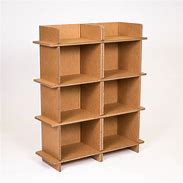 Image result for Cardboard Display Shelf