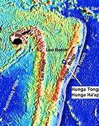 Image result for Hunga Tonga Volcano On World Map