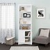 Image result for White Bookcase with Drawers