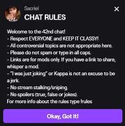 Image result for Chat Rules Picture White Letters