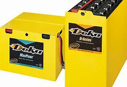 Image result for Deka Forklift Batteries