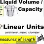 Image result for Metric Length Comparion Exapmle