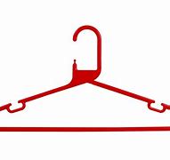 Image result for Red Plastic Coat Hangers
