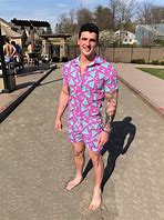 Image result for Men Wearing Baby Rompers