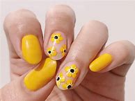 Image result for Yellow Nail Art Designs