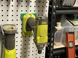 Image result for Pegboard Power Tool Holder
