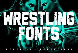 Image result for Wrestling Word Art Font