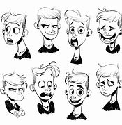 Image result for Unhinged Face Cartoon