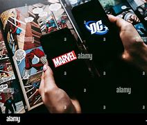 Image result for Marvel and DC Comics Logo