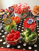 Image result for Superhero Food Table