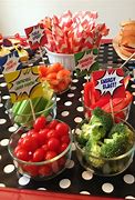 Image result for Superhero Birthday Party Food Ideas