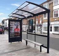 Image result for Bus Stops with Screen