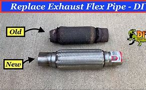 Image result for How to Fix Exhaust Flex Pipe