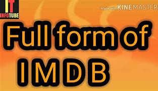 Image result for IMDb Full Form