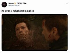 Image result for McDonald's Sprite Static Meme