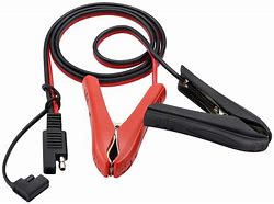 Image result for Battery Charger Alligator Clips with SAE Connectors