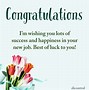 Image result for Congratulations On New Job Message