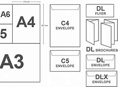 Image result for Standard US Envelope Sizes