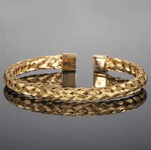 Image result for 24Ct Gold Bracelet Men's