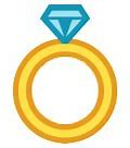 Image result for Wedding Ring Emoji