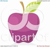 Image result for Purple Apple Clip Art