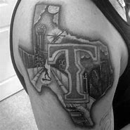 Image result for Dallas Skyline Tattoo Design