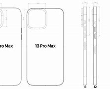 Image result for iPhone 13 Pro Max Size in Inches