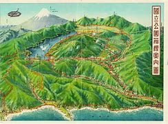 Image result for Hakone Japan Map