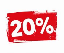 Image result for 20 Percent