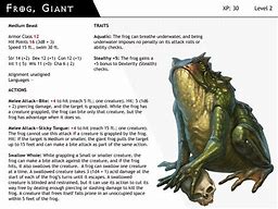 Image result for Giant Frog 5E