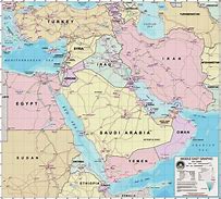 Image result for Middle East Countries Map with Country Name