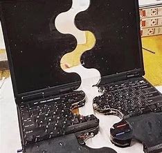 Image result for Cursed Laptop