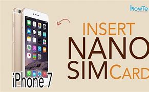 Image result for Install Sim Card On iPhone 7