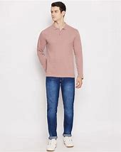 Image result for Light Pink Long Sleeve Polo Cowboy