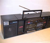 Image result for Panasonic XBS Cassette Radio
