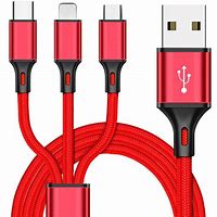 Image result for Apple USB Cable Red